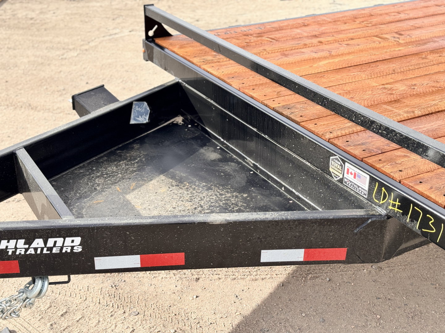 New 2026 Southland Trailers 8.5-24 Deckover Equipment Hauler W/ Aluminum Ramps 14K GVWR