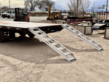 New 2026 Southland Trailers 8.5-24 Deckover Equipment Hauler W/ Aluminum Ramps 14K GVWR