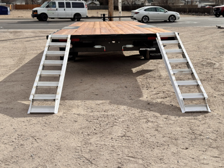 New 2026 Southland Trailers 8.5-24 Deckover Equipment Hauler W/ Aluminum Ramps 14K GVWR