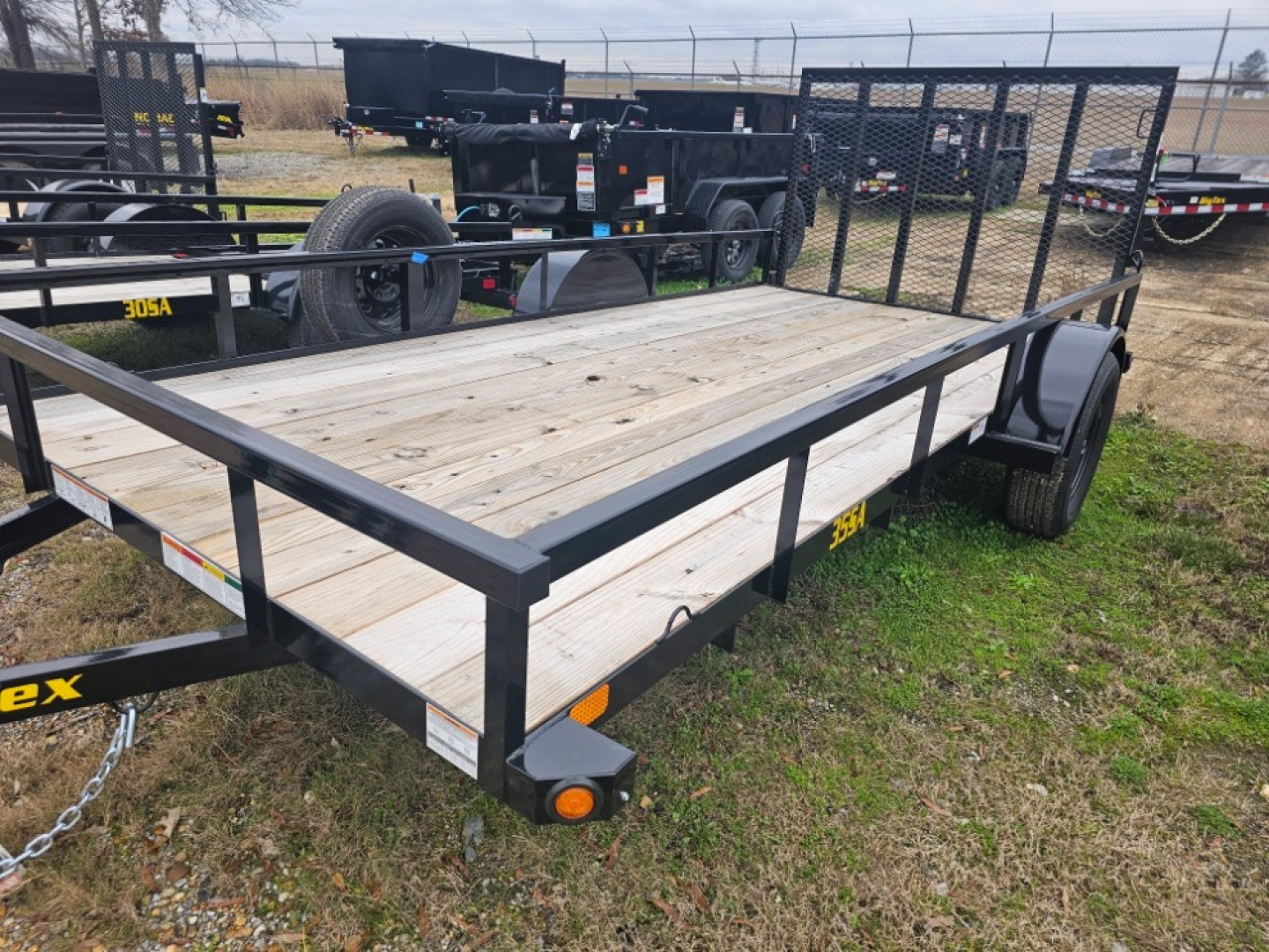 New 2026 Big Tex Trailers 35SA-12BK4RG Utility Trailer