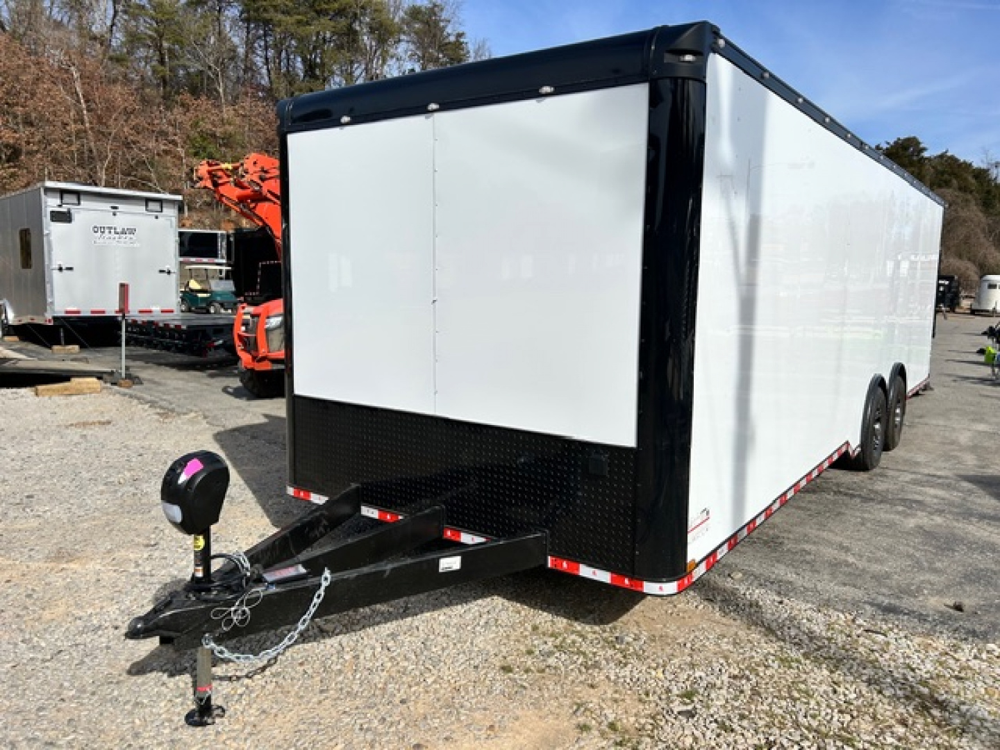 New 2026 Outlaw Trailers 8.5x28 Race Trailer Car / Racing Trailer