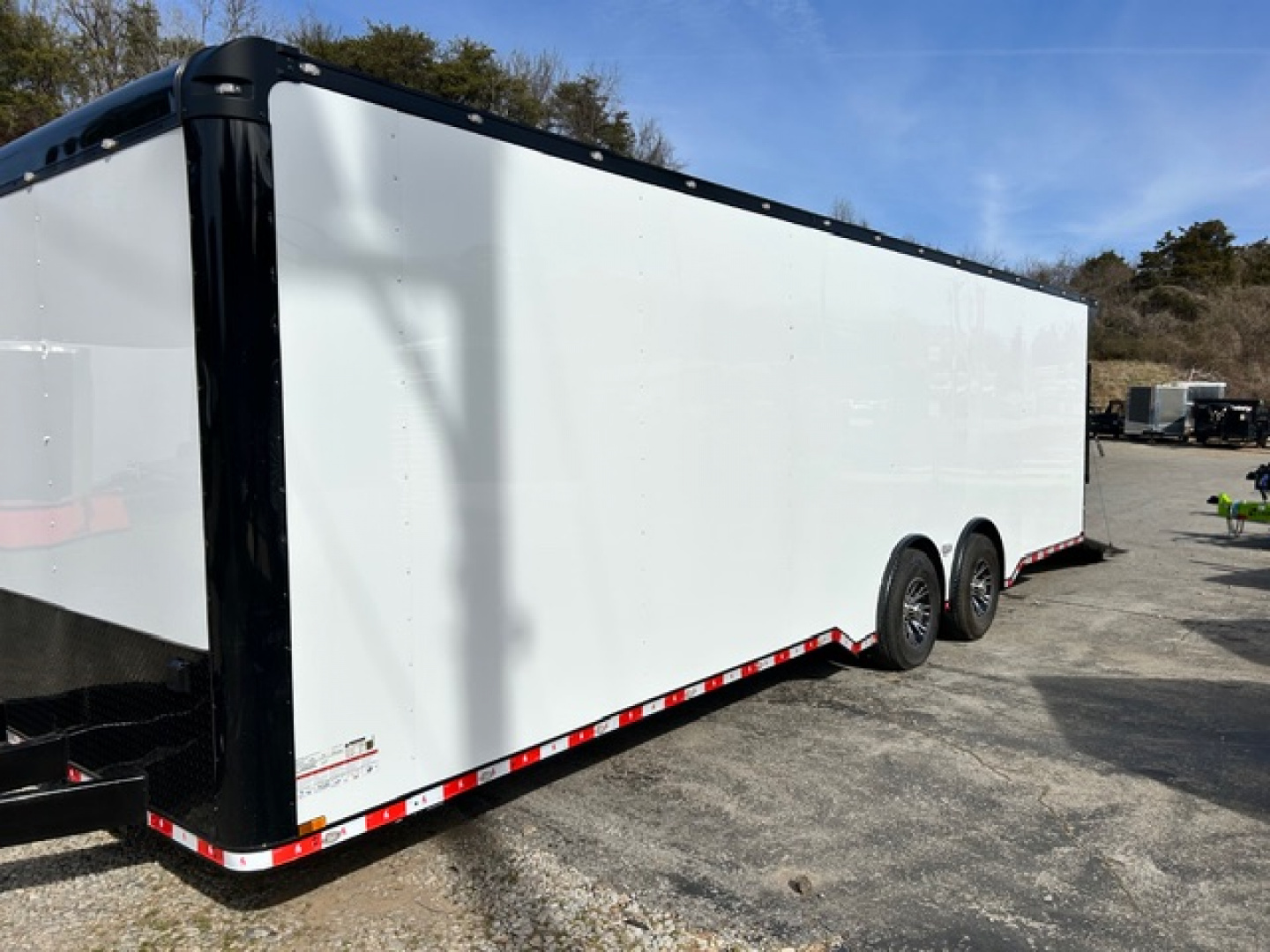 New 2026 Outlaw Trailers 8.5x28 Race Trailer Car / Racing Trailer