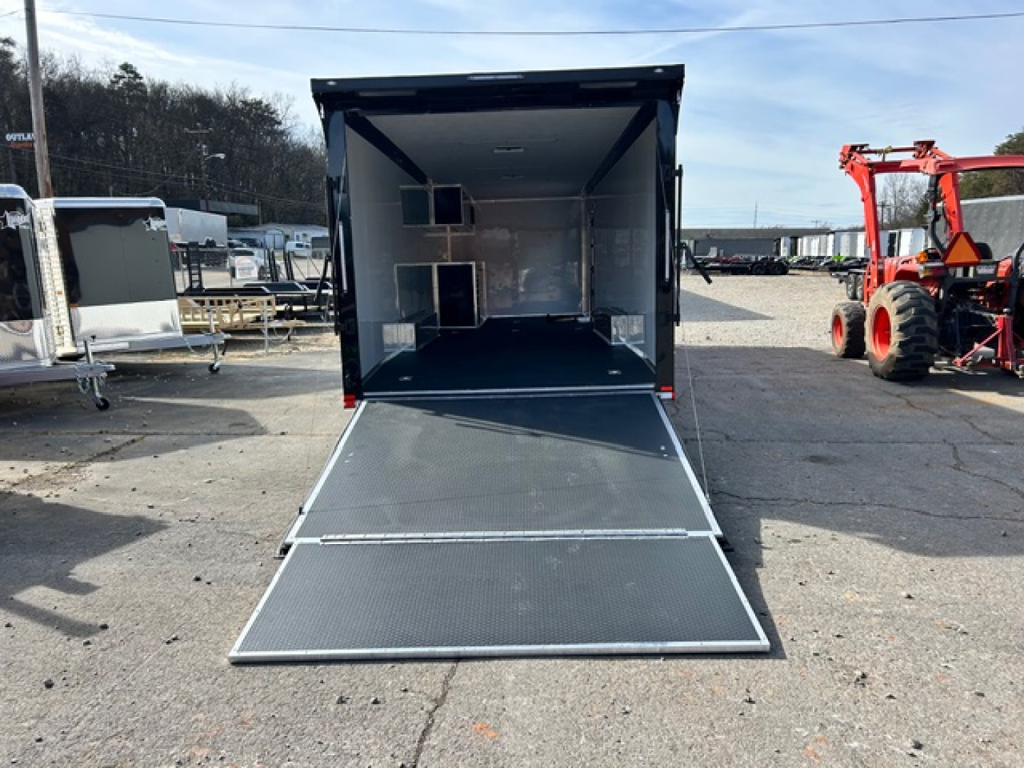 New 2026 Outlaw Trailers 8.5x28 Race Trailer Car / Racing Trailer