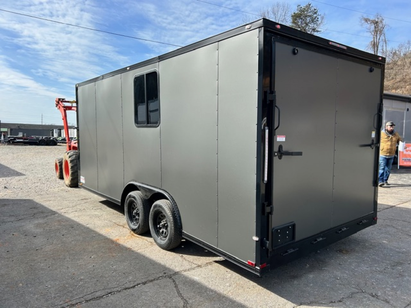 New 2026 Outlaw Trailers 8.5x18 7k Cargo / Enclosed Trailer-CUSTOM