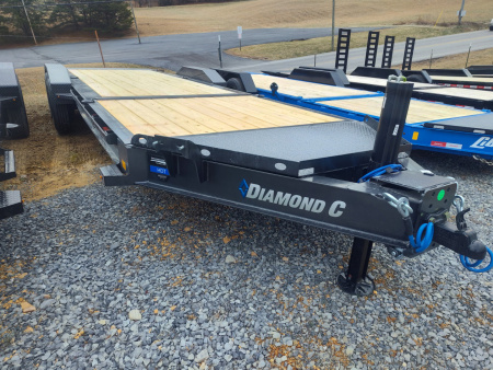New 2026 Diamond C HDT210 Tilt Trailer PACESETTER EDITION LOADED 22K. G.V.W.R. HYDRO JACK SOLAR CHARGER