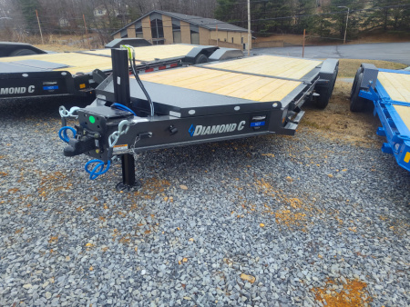 New 2026 Diamond C HDT210 Tilt Trailer PACESETTER EDITION LOADED 22K. G.V.W.R. HYDRO JACK SOLAR CHARGER