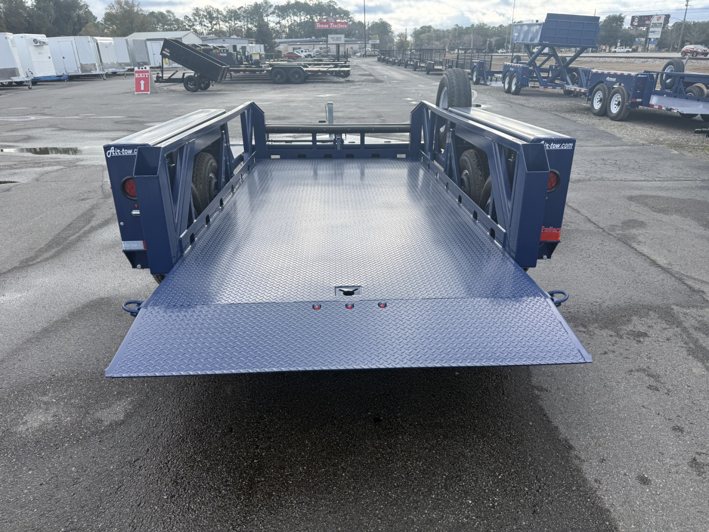 New PRO 14 AIR TOW 6'3" X 14' DROP DECK / EQUIPMENT TRAILER