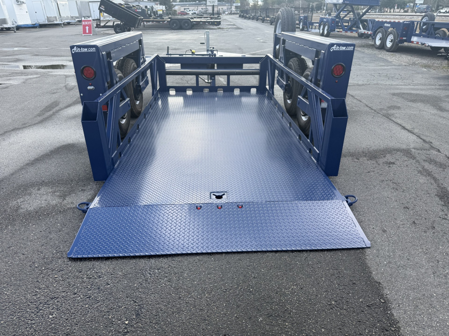 New PRO 14 AIR TOW 6'3" X 14' DROP DECK / EQUIPMENT TRAILER