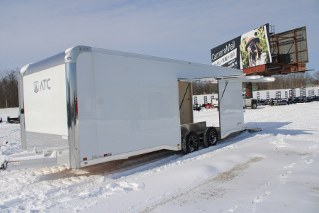 New 2026 ATC 8.5X24 + 7' INETRIOR HEIGHT Car Hauler