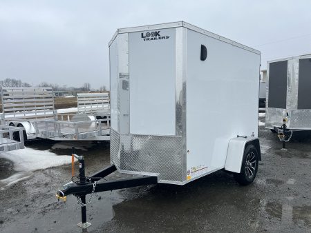 New 2026 Look Trailers 5X8 3K ST-DLX BARN DOOR W/SIDE DOOR Cargo / Enclosed Trailer