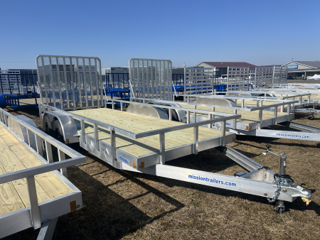 New 2026 Mission 6.5x18 10K Landscape Trailer