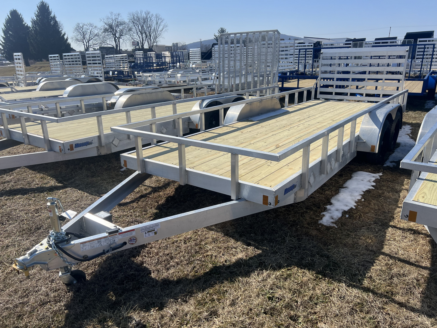New 2026 Mission 6.5x20 6K Landscape Trailer