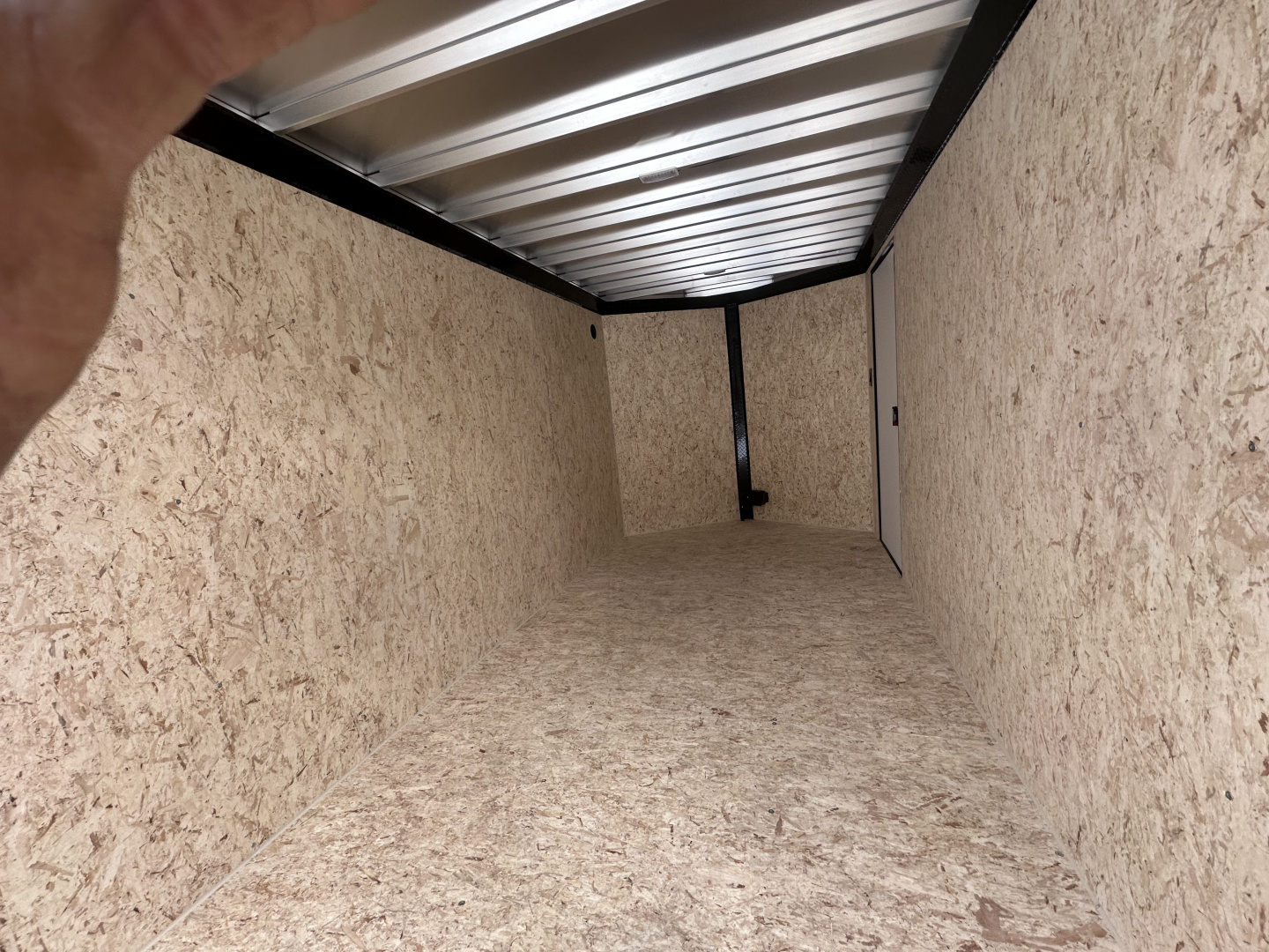 New 2026 Durabull 7x14 aluminum enclosed trailer Black-Out