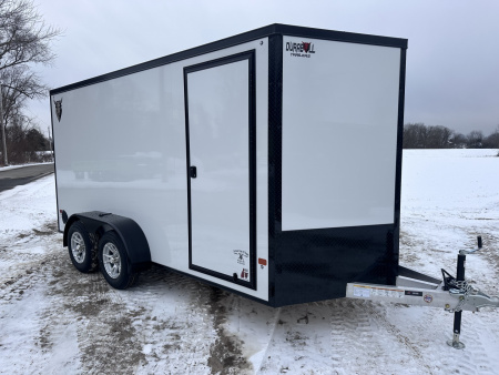 New 2026 Durabull 7x14 aluminum enclosed trailer Black-Out