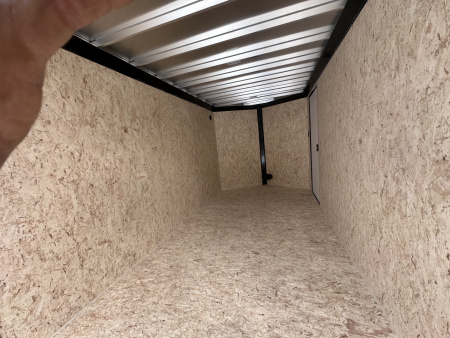 New 2026 Durabull 7x14 aluminum enclosed trailer Black-Out