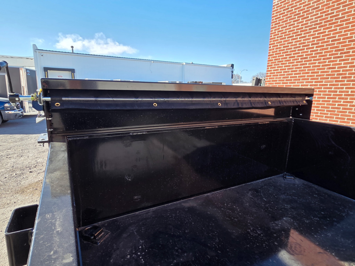 New 2026 Rice Trailers 14HD TELESCOPING Dump Trailer 7 GAUGE