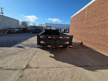 New 2026 Rice Trailers 14HD TELESCOPING Dump Trailer 7 GAUGE