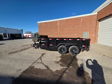 New 2026 Rice Trailers 14HD TELESCOPING Dump Trailer 7 GAUGE