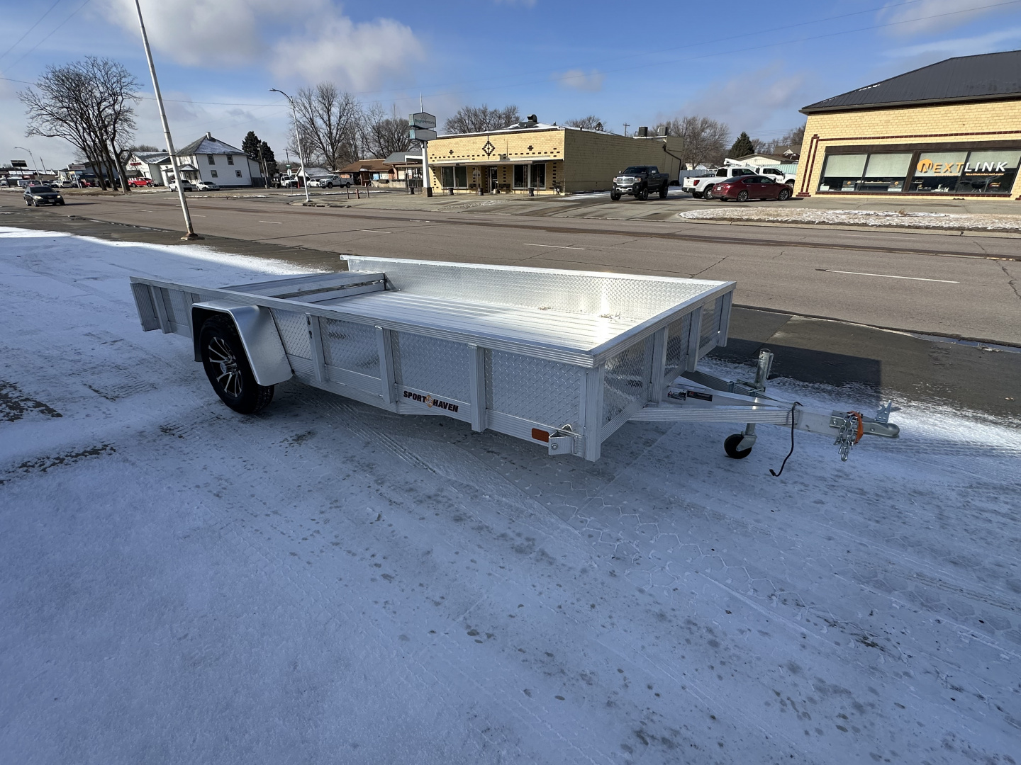 New 2026 Sport Haven AUT712DS 7X14 Utility Trailer