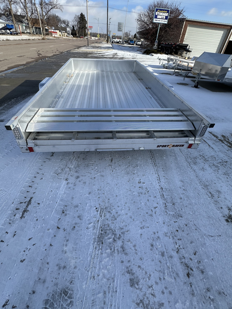 New 2026 Sport Haven AUT712DS 7X14 Utility Trailer