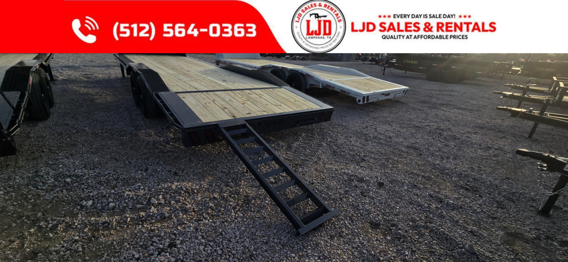 New 2026 Tiger - Gooseneck Drive Over Fender Trailer 102" X 24'