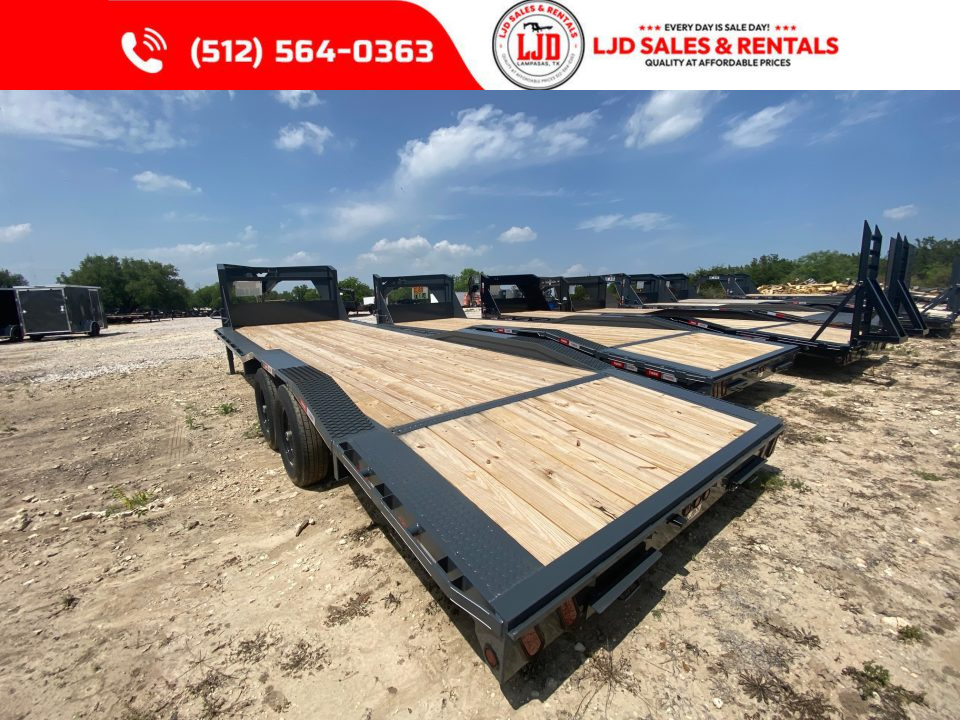 New 2026 Tiger - Gooseneck Drive Over Fender Trailer 102" X 24'