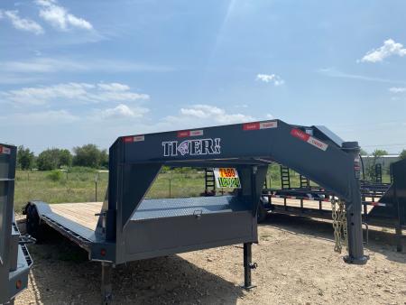 New 2026 Tiger - Gooseneck Drive Over Fender Trailer 102  X 24'