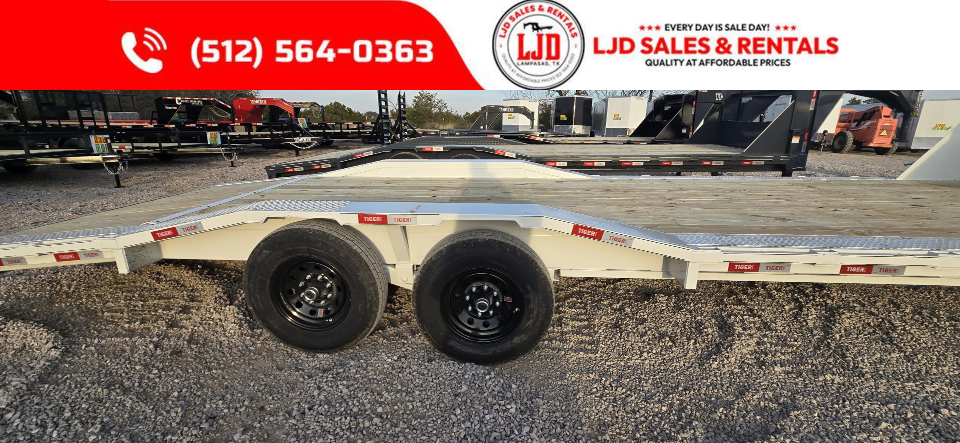 New 2026 Tiger - Gooseneck - 102" X 26'- Equipment Trailer