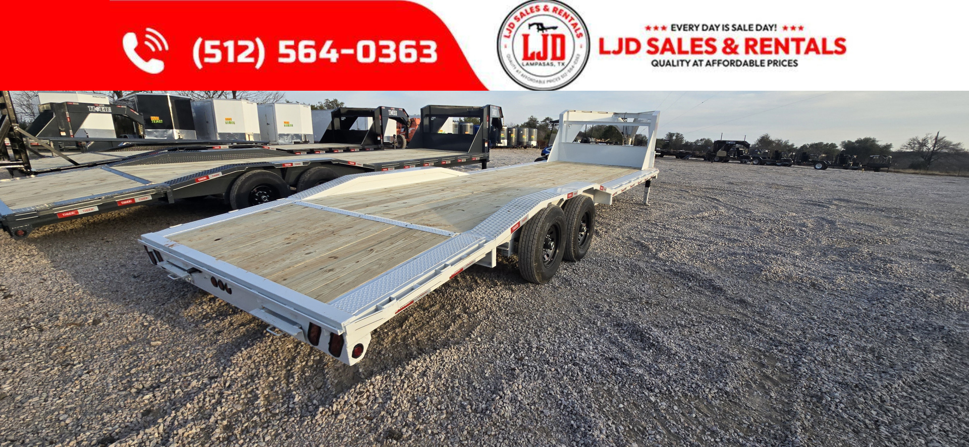 New 2026 Tiger - Gooseneck - 102" X 26'- Equipment Trailer