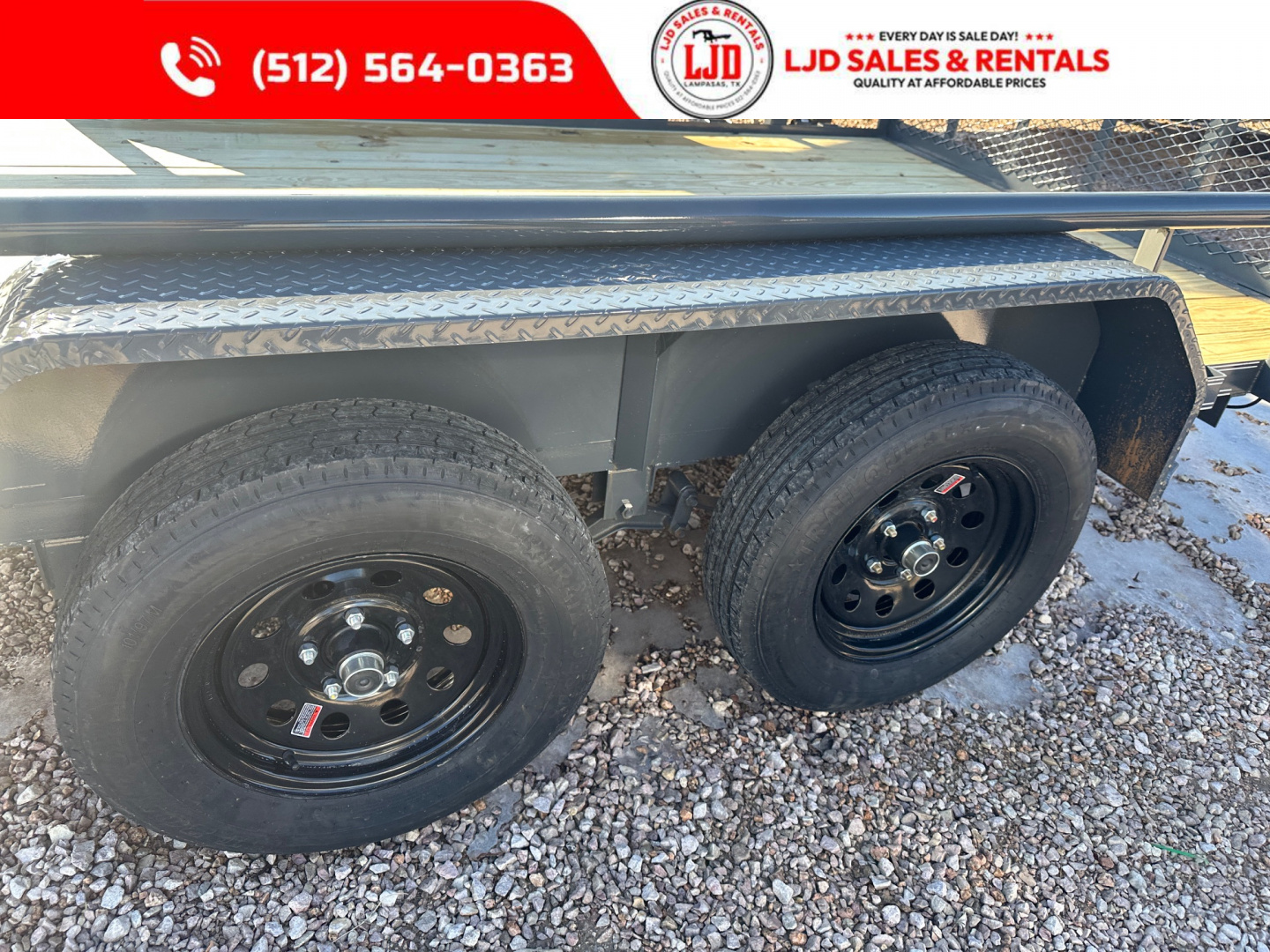 New 2026 Tiger - 83" x 16' Utility Trailer - Brakes