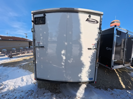 New 2026 Formula Trailers 7 x 16 x 7 Traverse Flat Top V-Nose Cargo / Enclosed Trailer with 7K GVWR
