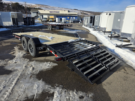 New 2026 Sure-Trac 7X17+3 14K MEGA RAMPS Equipment Trailer