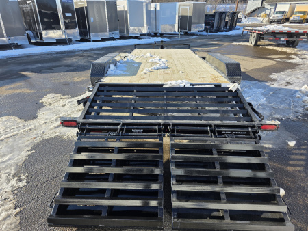 New 2026 Sure-Trac 7X17+3 14K MEGA RAMPS Equipment Trailer