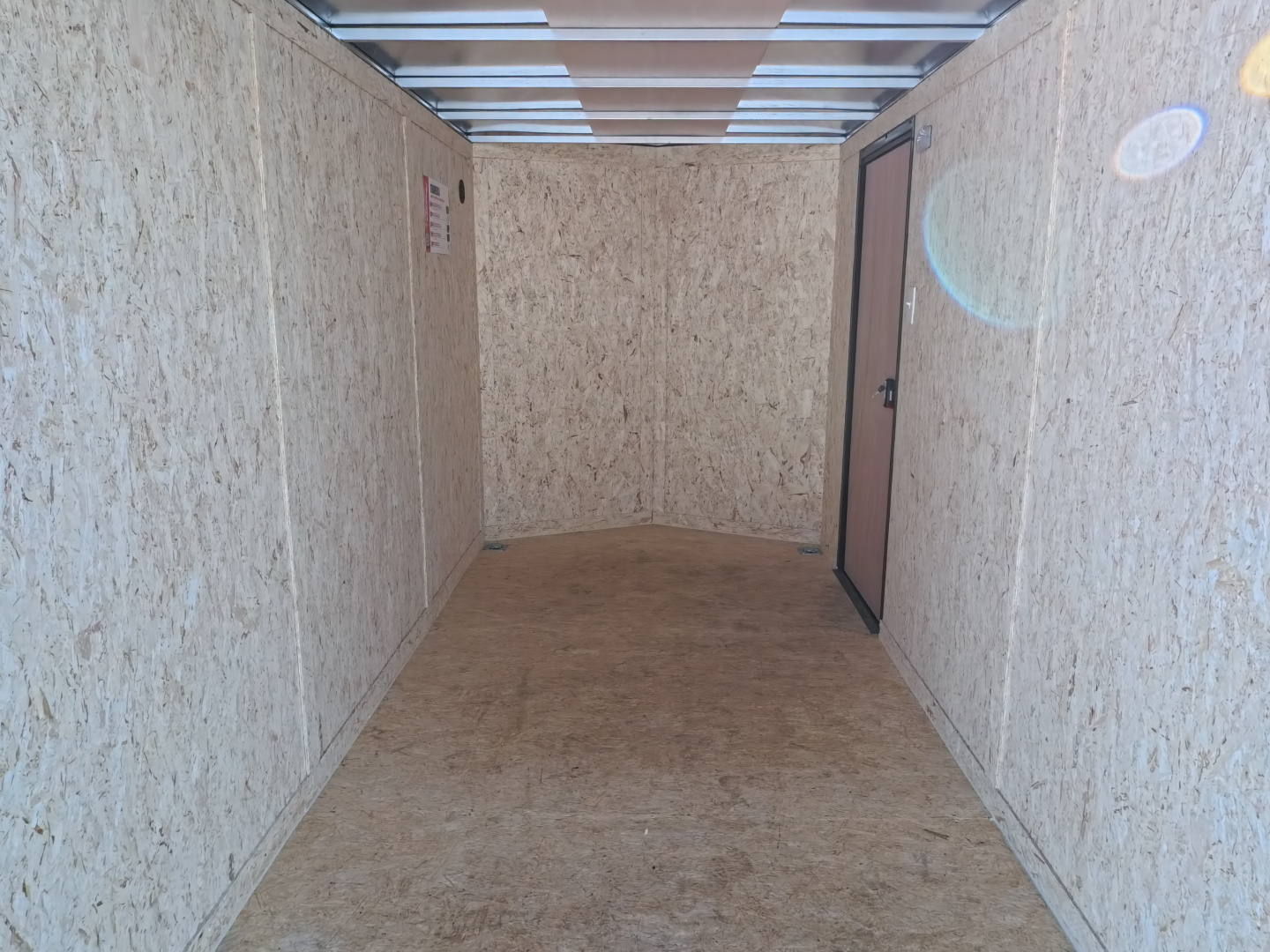 New 2026 Formula 6 x 12 x 6.5 Traverse Flat Top V-Nose with 2,990 lb. GVWR - Black with Black Trim