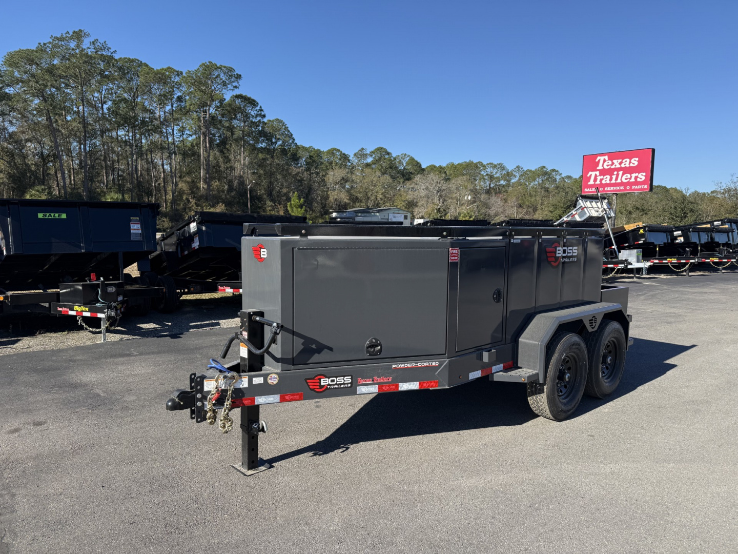 New MT440072 BOSS TRAILERS 440 GALLON NO-HAZMAT MULTI TANK FUEL TRAILER