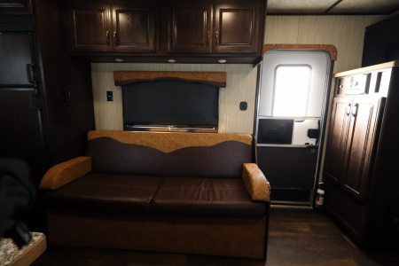 Used 2020 Bison Trailers 3 Horse LQ Horse Trailer