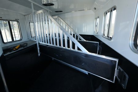 Used 2020 Bison Trailers 3 Horse LQ Horse Trailer