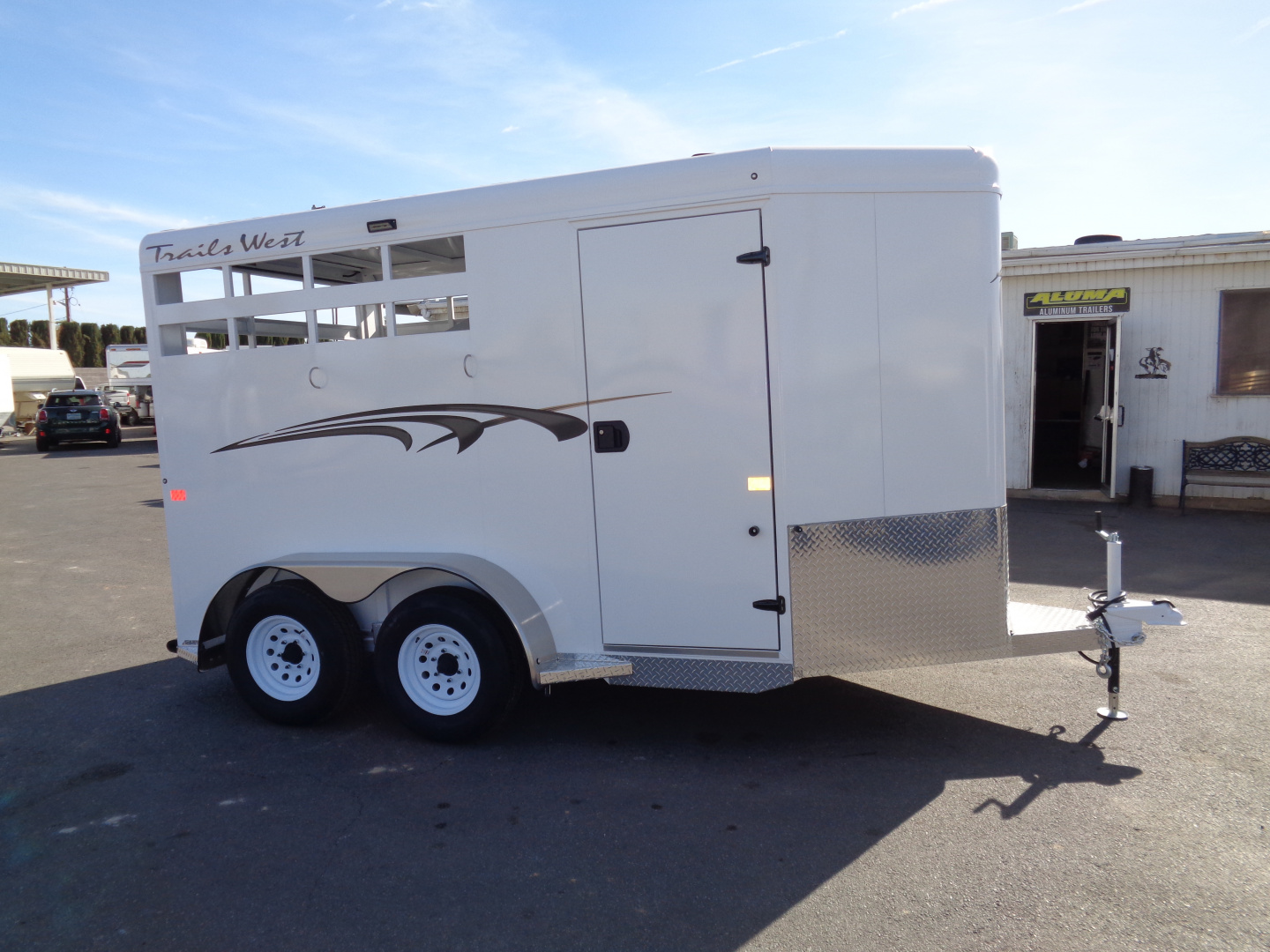 New 2026 Trails West ADVENTURE II 2H Horse Trailer