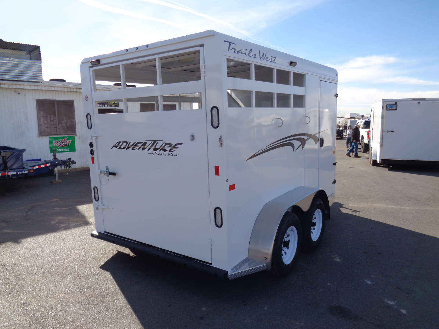 New 2026 Trails West ADVENTURE II 2H Horse Trailer