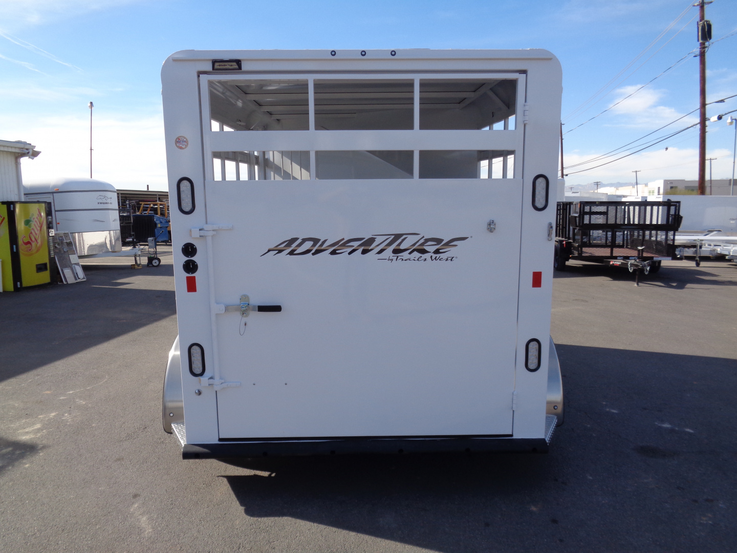 New 2026 Trails West ADVENTURE II 2H Horse Trailer