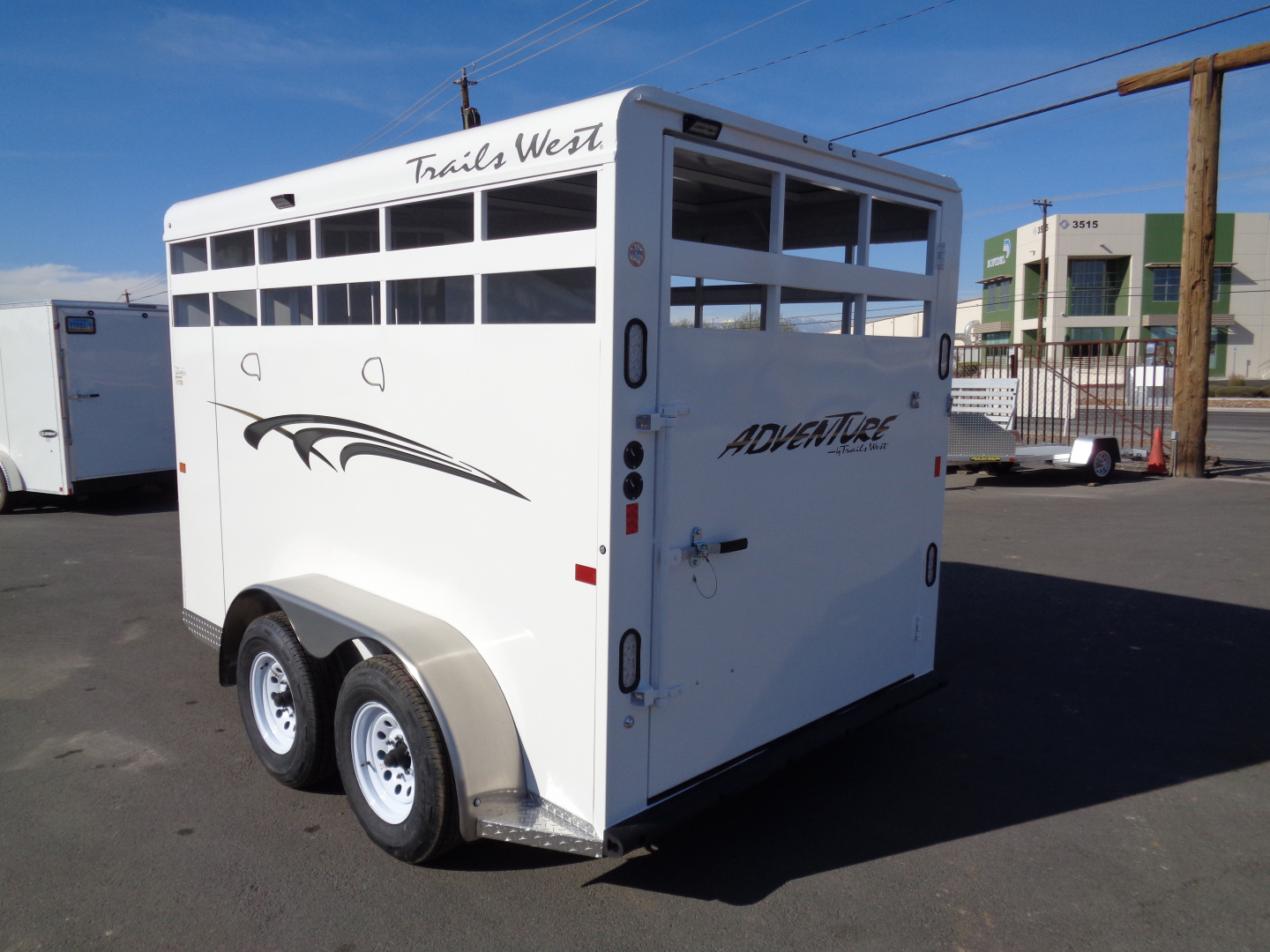 New 2026 Trails West ADVENTURE II 2H Horse Trailer