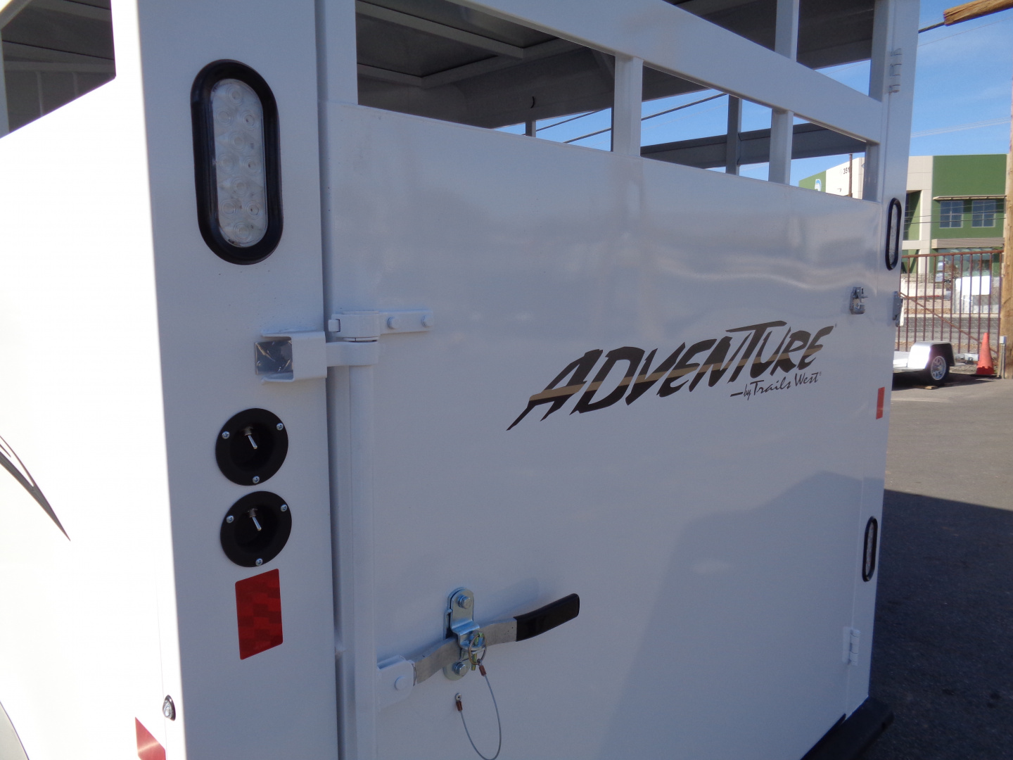 New 2026 Trails West ADVENTURE II 2H Horse Trailer