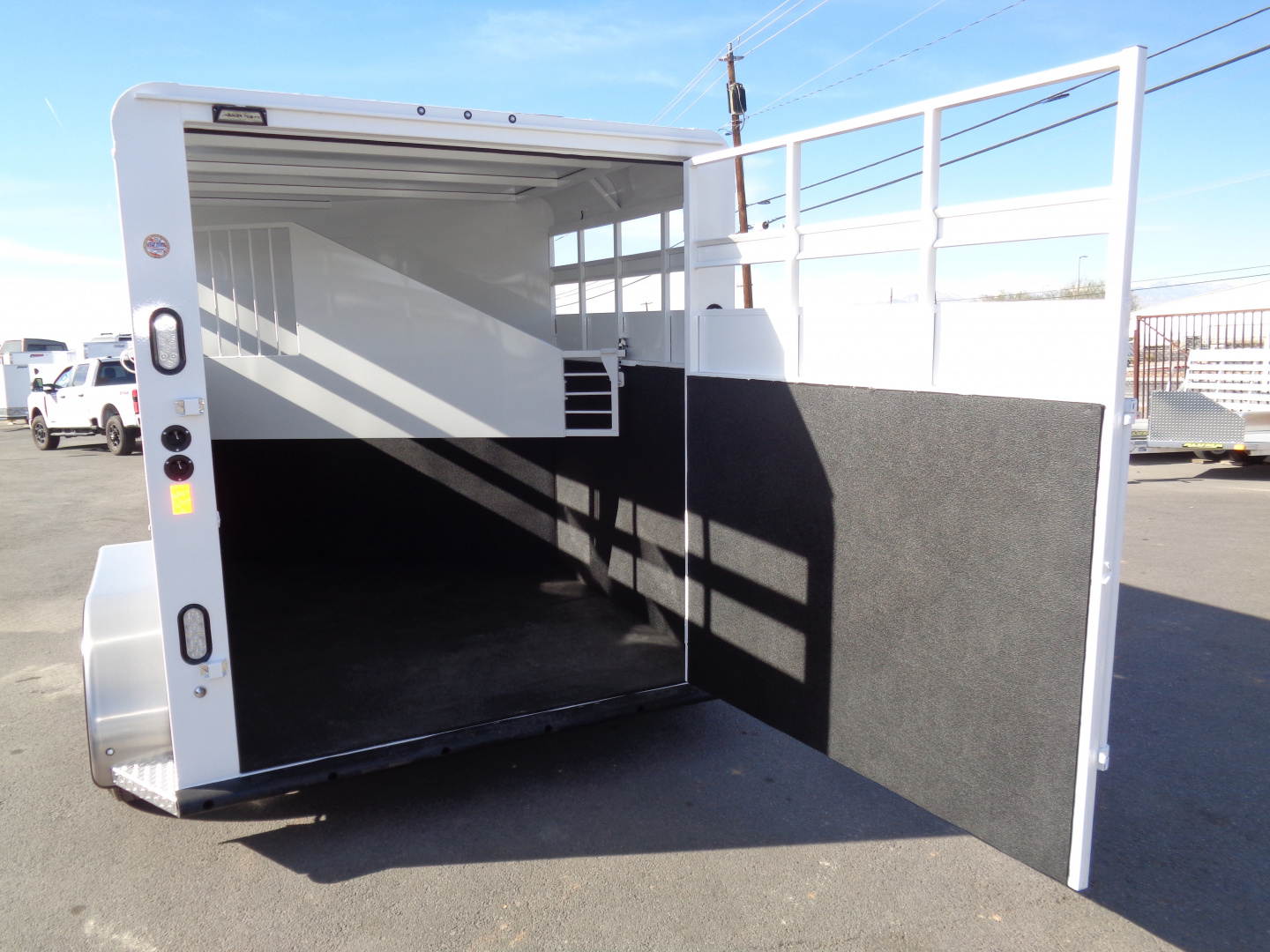 New 2026 Trails West ADVENTURE II 2H Horse Trailer
