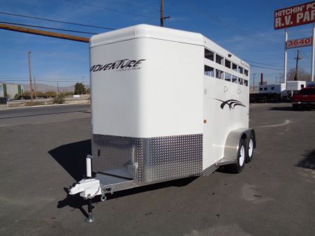 New 2026 Trails West ADVENTURE II 2H Horse Trailer
