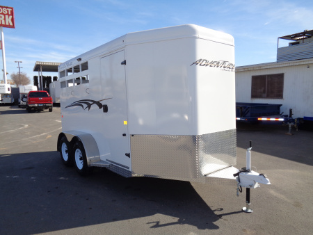 New 2026 Trails West ADVENTURE II 2H Horse Trailer