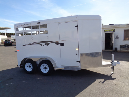 New 2026 Trails West ADVENTURE II 2H Horse Trailer