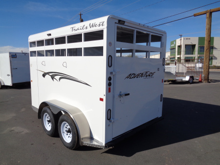 New 2026 Trails West ADVENTURE II 2H Horse Trailer