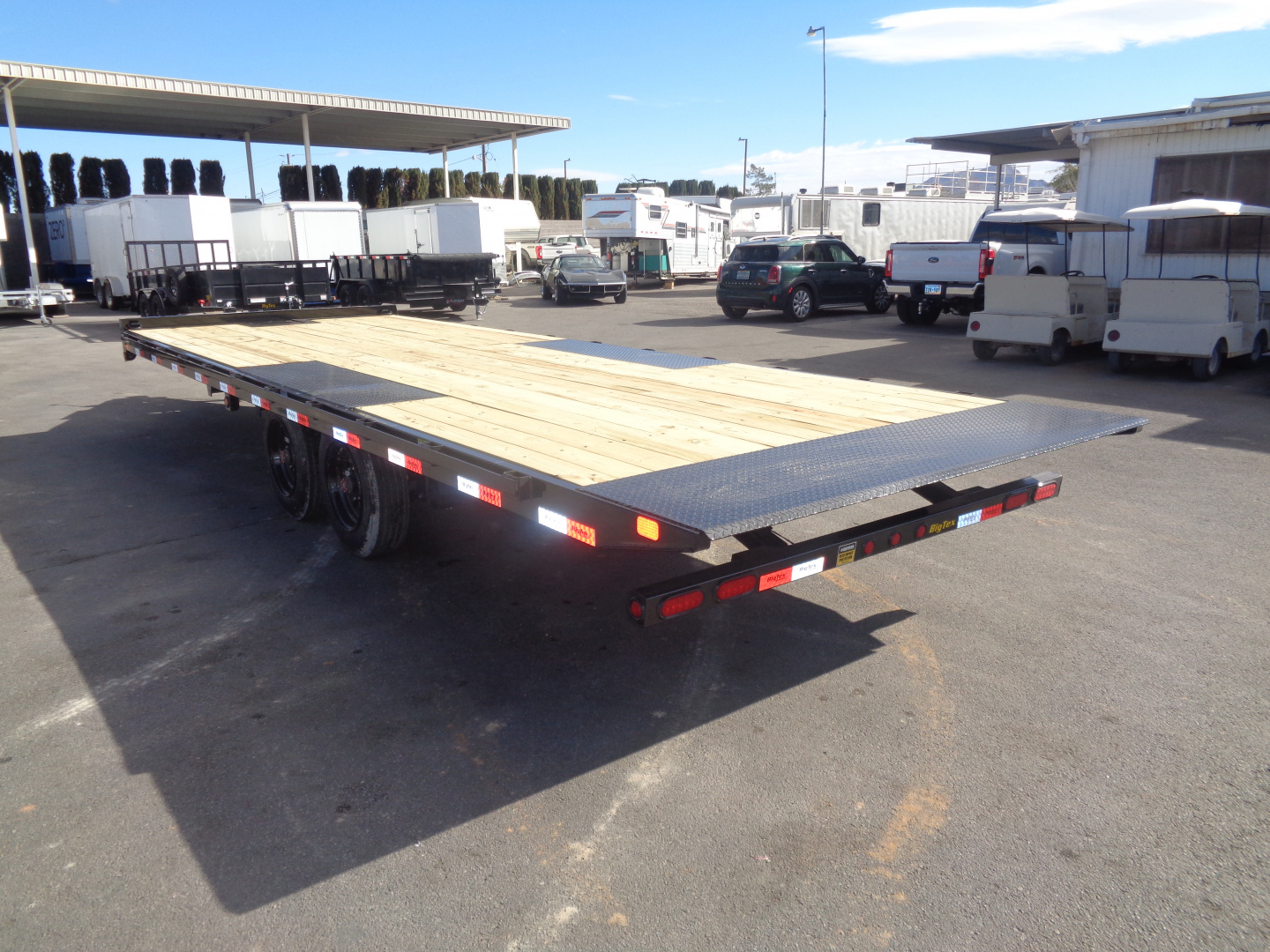 New 2026 BIG TEX Trailer * 16OT-24 * 24Ft 16K Super Duty Over-The-Axle Tilt Equipment Trailer