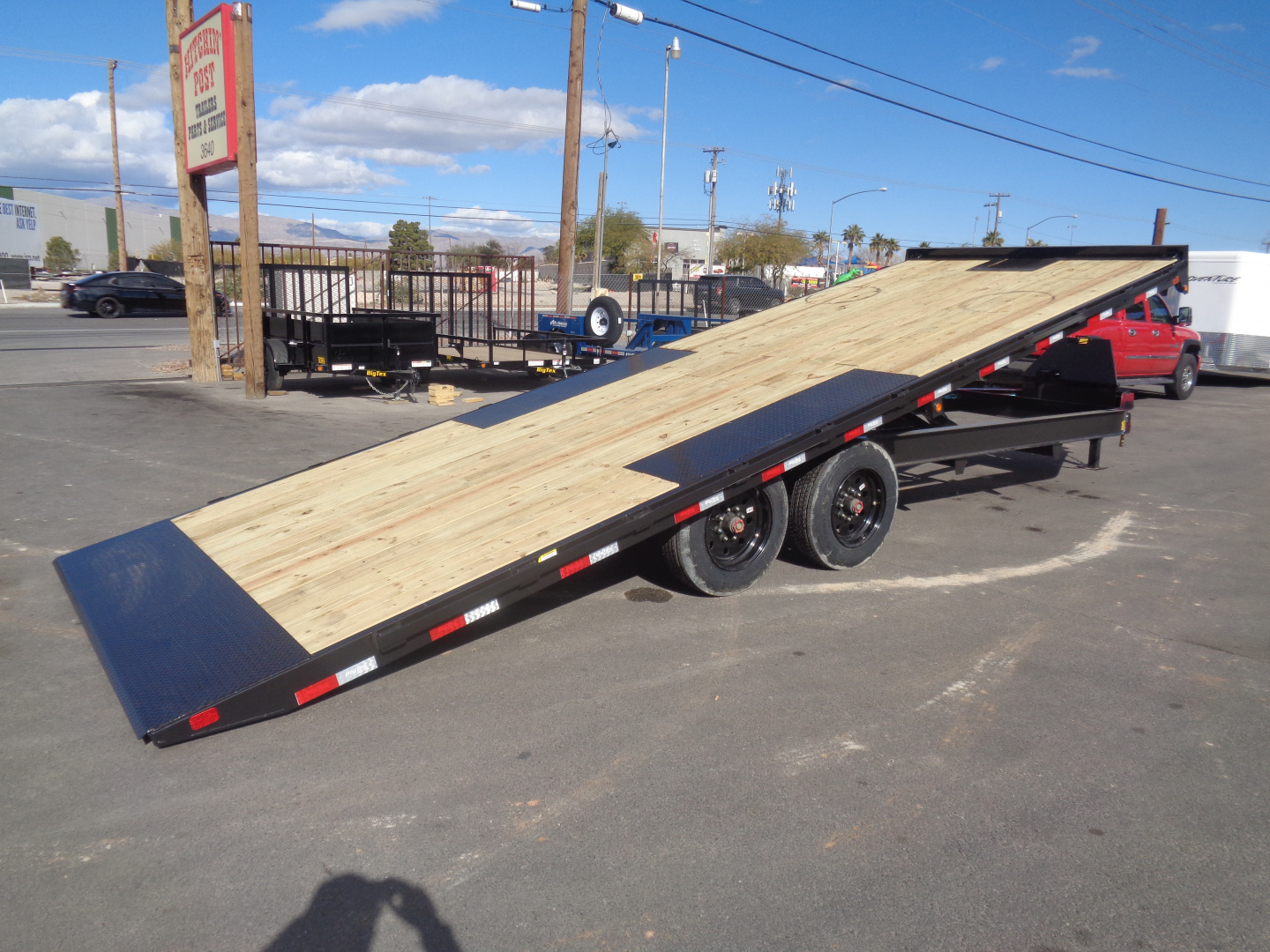 New 2026 BIG TEX Trailer * 16OT-24 * 24Ft 16K Super Duty Over-The-Axle Tilt Equipment Trailer