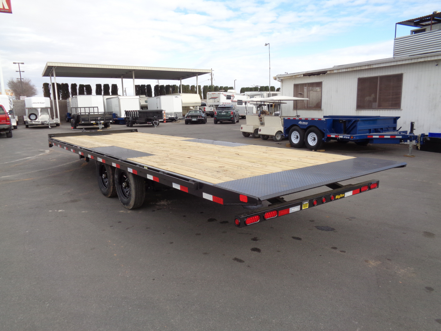 New 2026 BIG TEX Trailers * 14OT-26 * 26Ft 14K Heavy Duty Over-The-Axle Tilt Equipment Trailer